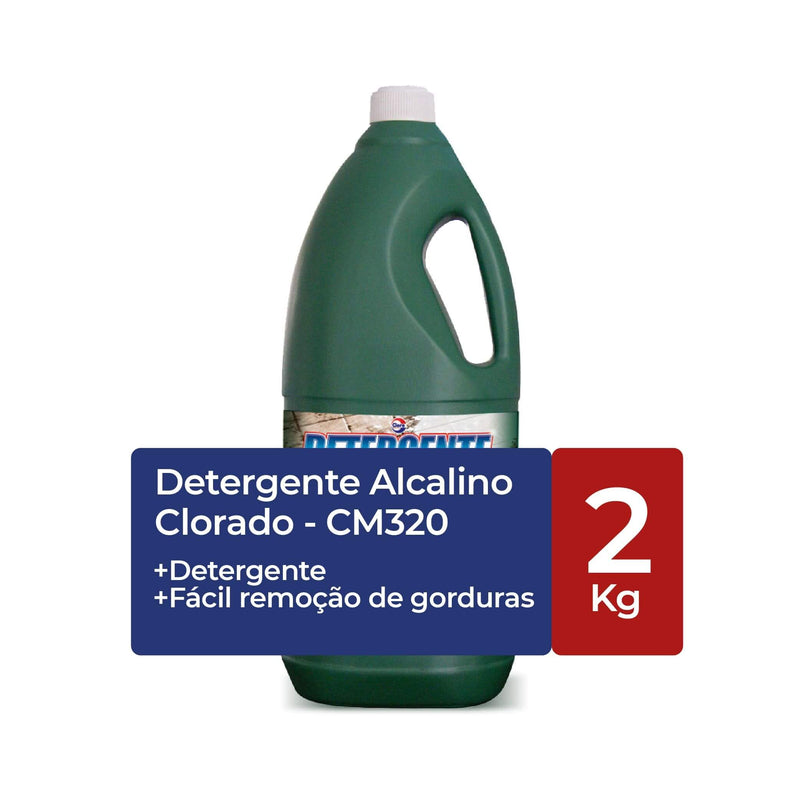 Detergente Alcalino Clorado - 2L