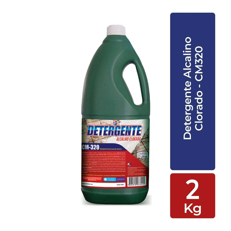 Detergente Alcalino Clorado - 2L