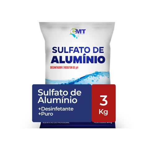 Sulfato de Aluminio - 3kg