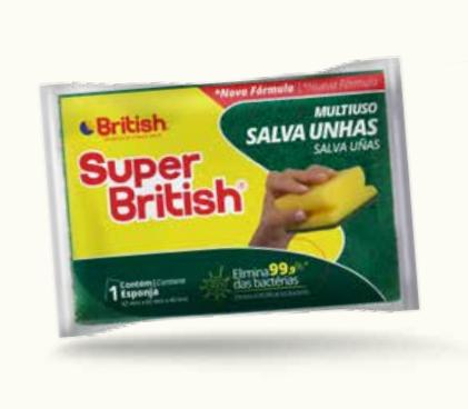 SB ESPONJA SALVA UNHAS VD/AM 1UN