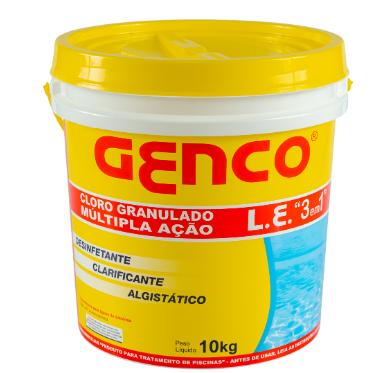 CLORO GRAN. GENCO MULTIPLA ACAO - 10KG