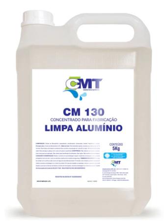 CM130-CONC. P/ FAB. LIMPA ALUM. LIQ. 5KG